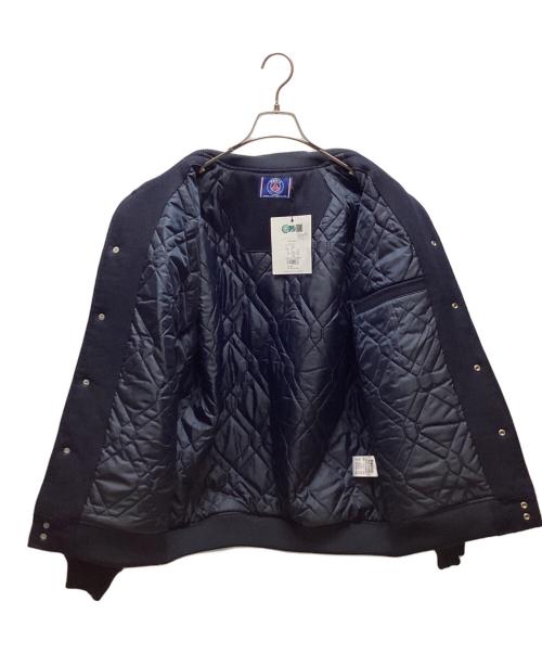 Paris Saint-Germain（パリサンジェルマン）Paris Saint-Germain (パリサンジェルマン) メルトンジャケット ネイビー サイズ:XL 未使用品の古着・服飾アイテム