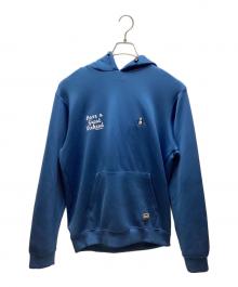 MUNSING WEAR（マンシングウェア）の古着「プルオーバーパーカー」｜ブルー