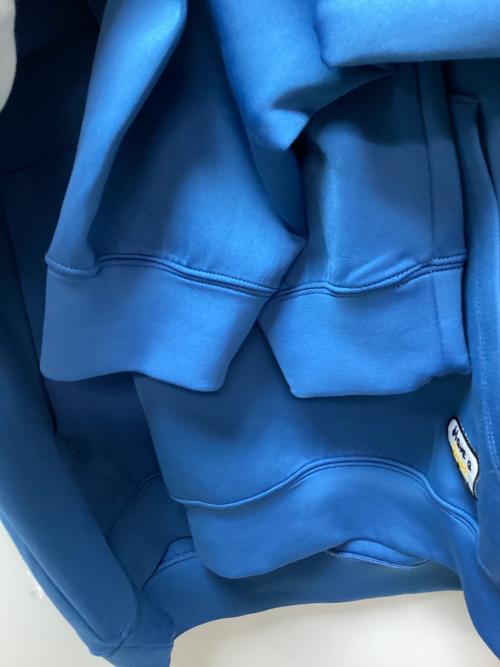 MUNSING WEAR（マンシングウェア）MUNSING WEAR (マンシングウェア) プルオーバーパーカー ブルー サイズ:Lの古着・服飾アイテム