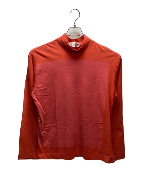 COMME des GARCONS SHIRT（コムデギャルソンシャツ）COMME des GARCONS SHIRT (コムデギャルソンシャツ) 長袖カットソー レッド サイズ:Sの古着・服飾アイテム