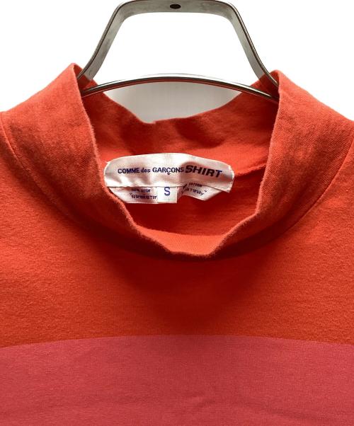 COMME des GARCONS SHIRT（コムデギャルソンシャツ）COMME des GARCONS SHIRT (コムデギャルソンシャツ) 長袖カットソー レッド サイズ:Sの古着・服飾アイテム