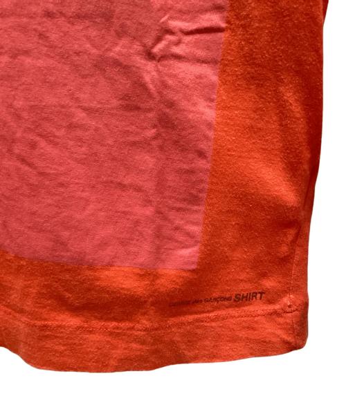 COMME des GARCONS SHIRT（コムデギャルソンシャツ）COMME des GARCONS SHIRT (コムデギャルソンシャツ) 長袖カットソー レッド サイズ:Sの古着・服飾アイテム