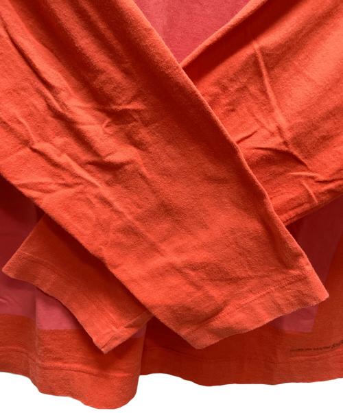 COMME des GARCONS SHIRT（コムデギャルソンシャツ）COMME des GARCONS SHIRT (コムデギャルソンシャツ) 長袖カットソー レッド サイズ:Sの古着・服飾アイテム