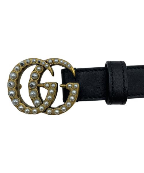GUCCI（グッチ）GUCCI (グッチ) ベルト ブラックの古着・服飾アイテム
