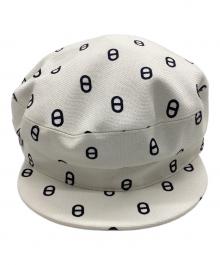 HERMES（エルメス）の古着「キャップ」｜ホワイト×ブラック