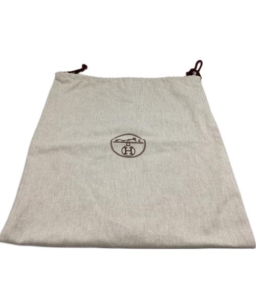 HERMES（エルメス）HERMES (エルメス) キャップ ホワイト×ブラックの古着・服飾アイテム