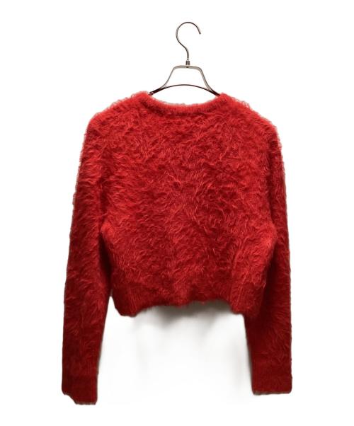 Mila Owen（ミラオーウェン）Mila Owen (ミラオーウェン) ニットカーディガン レッド サイズ:SIZE ONEの古着・服飾アイテム