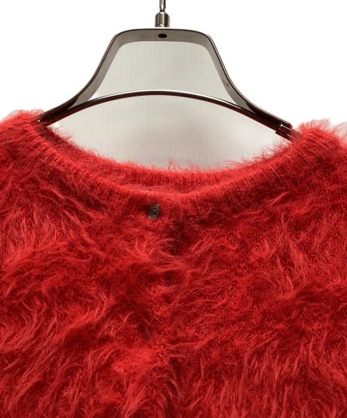 Mila Owen（ミラオーウェン）Mila Owen (ミラオーウェン) ニットカーディガン レッド サイズ:SIZE ONEの古着・服飾アイテム