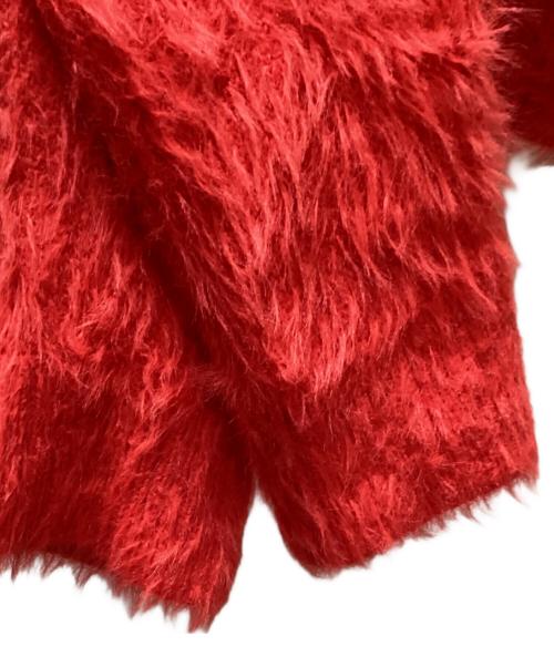 Mila Owen（ミラオーウェン）Mila Owen (ミラオーウェン) ニットカーディガン レッド サイズ:SIZE ONEの古着・服飾アイテム