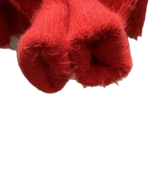 Mila Owen（ミラオーウェン）Mila Owen (ミラオーウェン) ニットカーディガン レッド サイズ:SIZE ONEの古着・服飾アイテム