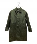 FREAK'S STOREフリークスストア）の古着「ステンカラーコート」｜グリーン