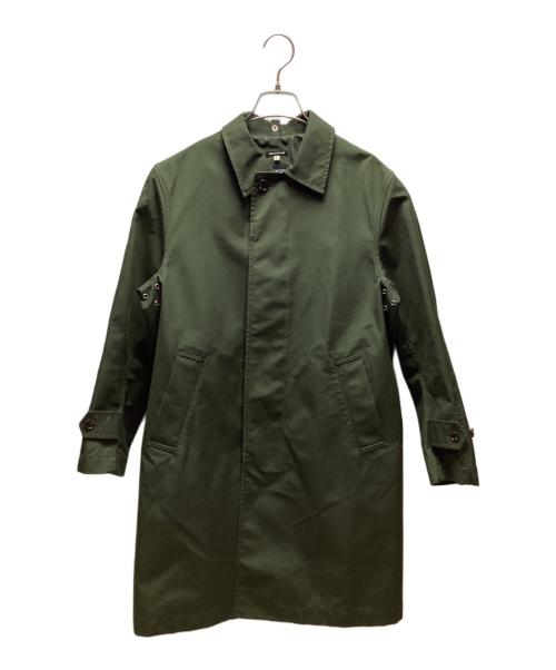 FREAK'S STORE（フリークスストア）FREAK'S STORE (フリークスストア) ステンカラーコート グリーン サイズ:Sの古着・服飾アイテム