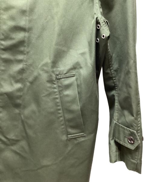 FREAK'S STORE（フリークスストア）FREAK'S STORE (フリークスストア) ステンカラーコート グリーン サイズ:Sの古着・服飾アイテム