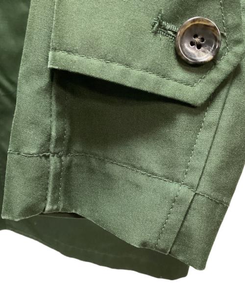 FREAK'S STORE（フリークスストア）FREAK'S STORE (フリークスストア) ステンカラーコート グリーン サイズ:Sの古着・服飾アイテム