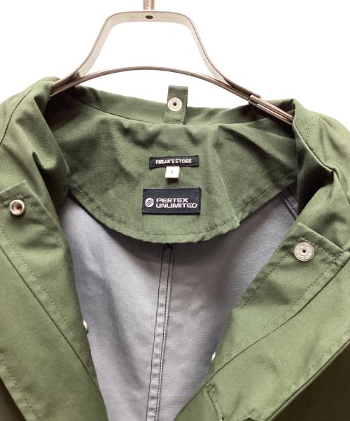 FREAK'S STORE（フリークスストア）FREAK'S STORE (フリークスストア) ステンカラーコート グリーン サイズ:Sの古着・服飾アイテム