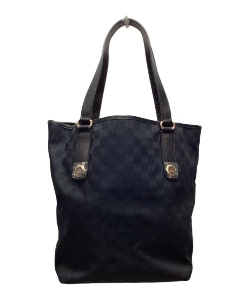 GUCCI（グッチ）GUCCI (グッチ) トートバッグ ブラックの古着・服飾アイテム