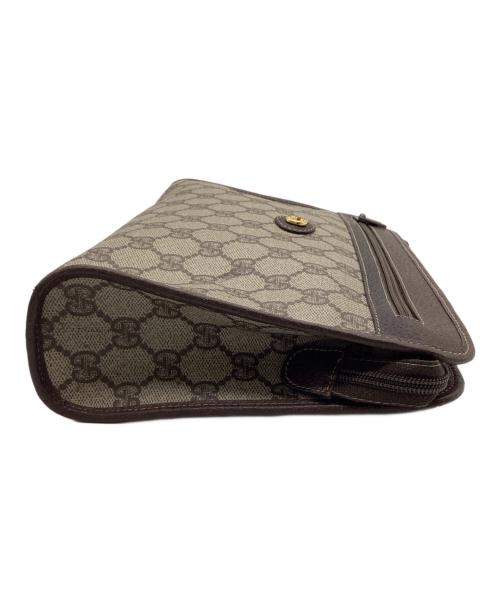 GUCCI（グッチ）GUCCI (グッチ) セカンドバッグ ブラウンの古着・服飾アイテム