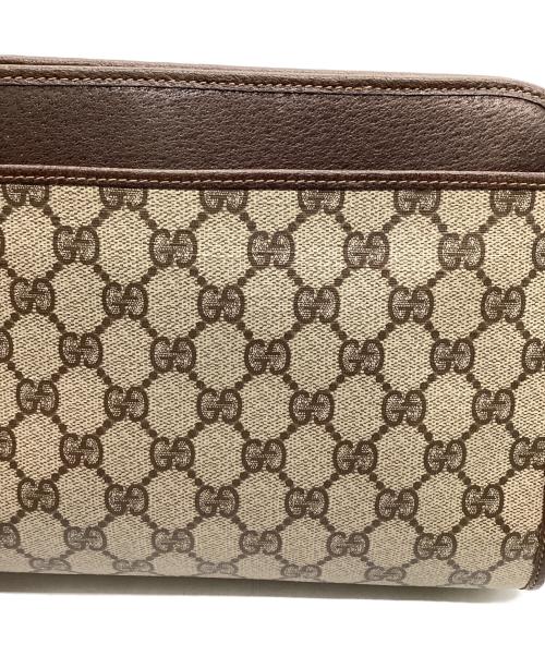 GUCCI（グッチ）GUCCI (グッチ) セカンドバッグ ブラウンの古着・服飾アイテム