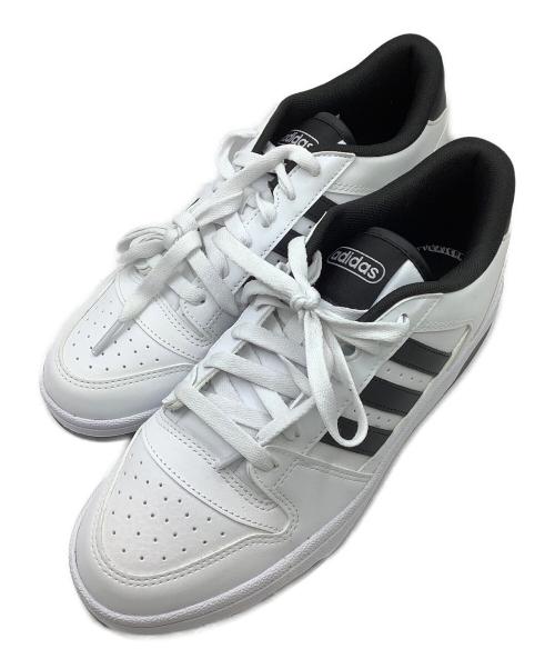 adidas（アディダス）adidas (アディダス) ローカットスニーカー ホワイト サイズ:26の古着・服飾アイテム