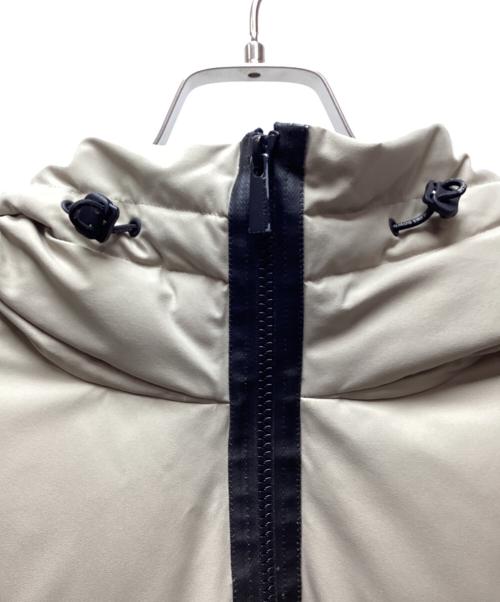 nano・universe（ナノ・ユニバース）nano・universe (ナノ・ユニバース) 西川ダウン (ニシカワダウン) ソロテックスAラインダウン ベージュ サイズ:サイズ38の古着・服飾アイテム