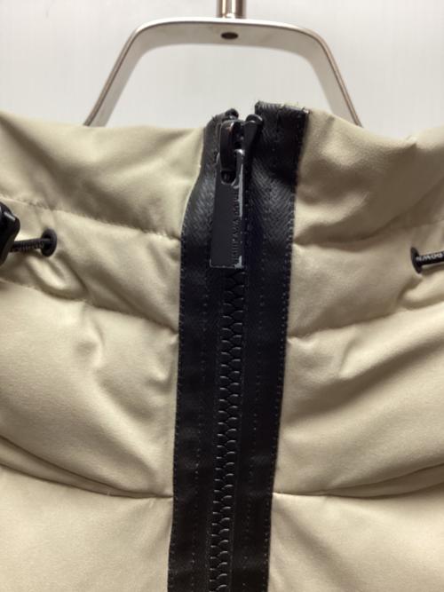 nano・universe（ナノ・ユニバース）nano・universe (ナノ・ユニバース) 西川ダウン (ニシカワダウン) ソロテックスAラインダウン ベージュ サイズ:サイズ38の古着・服飾アイテム