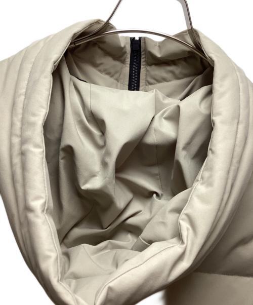 nano・universe（ナノ・ユニバース）nano・universe (ナノ・ユニバース) 西川ダウン (ニシカワダウン) ソロテックスAラインダウン ベージュ サイズ:サイズ38の古着・服飾アイテム