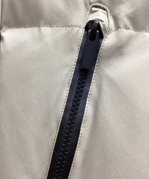 nano・universe（ナノ・ユニバース）nano・universe (ナノ・ユニバース) 西川ダウン (ニシカワダウン) ソロテックスAラインダウン ベージュ サイズ:サイズ38の古着・服飾アイテム