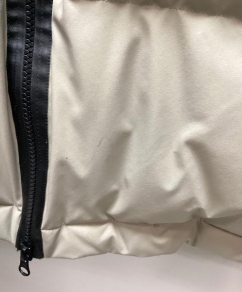 nano・universe（ナノ・ユニバース）nano・universe (ナノ・ユニバース) 西川ダウン (ニシカワダウン) ソロテックスAラインダウン ベージュ サイズ:サイズ38の古着・服飾アイテム