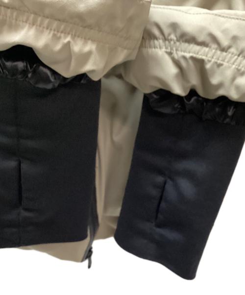 nano・universe（ナノ・ユニバース）nano・universe (ナノ・ユニバース) 西川ダウン (ニシカワダウン) ソロテックスAラインダウン ベージュ サイズ:サイズ38の古着・服飾アイテム