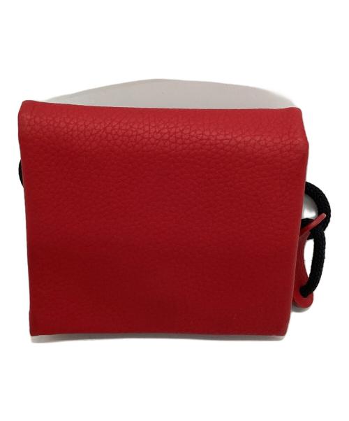 LACOSTE（ラコステ）LACOSTE (ラコステ) 2つ折り財布 レッドの古着・服飾アイテム