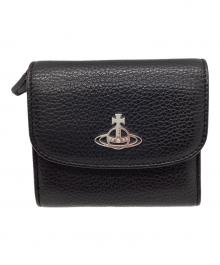 Vivienne Westwood（ヴィヴィアンウエストウッド）の古着「3つ折り財布」｜ブラック