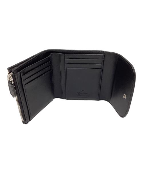Vivienne Westwood（ヴィヴィアンウエストウッド）Vivienne Westwood (ヴィヴィアンウエストウッド) 3つ折り財布 ブラックの古着・服飾アイテム
