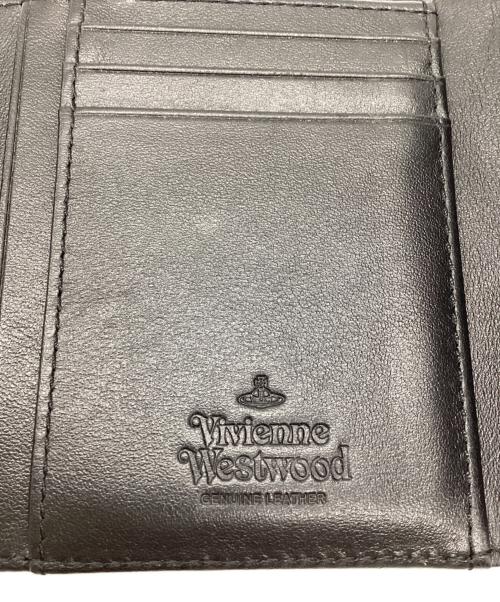Vivienne Westwood（ヴィヴィアンウエストウッド）Vivienne Westwood (ヴィヴィアンウエストウッド) 3つ折り財布 ブラックの古着・服飾アイテム