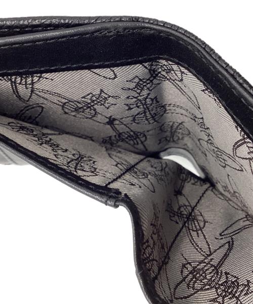 Vivienne Westwood（ヴィヴィアンウエストウッド）Vivienne Westwood (ヴィヴィアンウエストウッド) 3つ折り財布 ブラックの古着・服飾アイテム