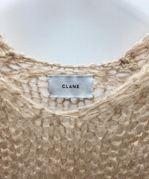 CLANE（クラネ）CLANE (クラネ) 薄手ニット ブラウン サイズ:SIZE2の古着・服飾アイテム