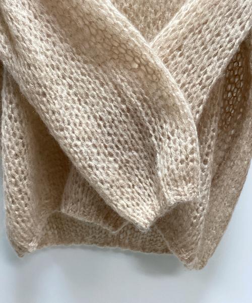 CLANE（クラネ）CLANE (クラネ) 薄手ニット ブラウン サイズ:SIZE2の古着・服飾アイテム