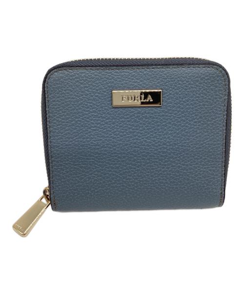 FURLA（フルラ）FURLA (フルラ) 2つ折り財布 スカイブルーの古着・服飾アイテム