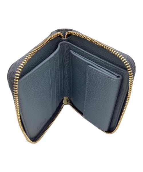 FURLA（フルラ）FURLA (フルラ) 2つ折り財布 スカイブルーの古着・服飾アイテム