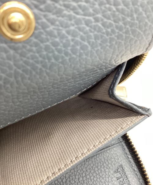 FURLA（フルラ）FURLA (フルラ) 2つ折り財布 スカイブルーの古着・服飾アイテム