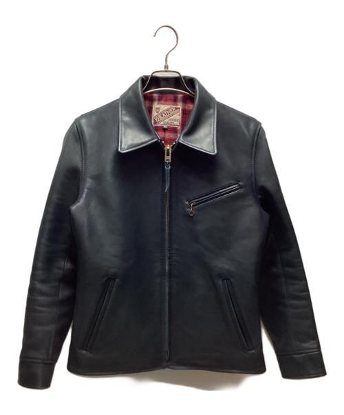 Y'2 leather（ワイツーレザー）Y'2 leather (ワイツーレザー) シングルライダースジャケット ブラック サイズ:SIZE38の古着・服飾アイテム