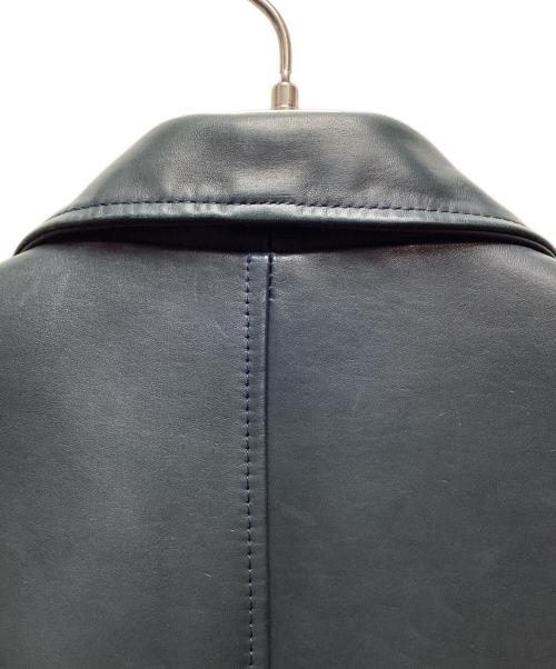 Y'2 leather（ワイツーレザー）Y'2 leather (ワイツーレザー) シングルライダースジャケット ブラック サイズ:SIZE38の古着・服飾アイテム