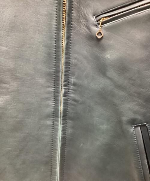 Y'2 leather（ワイツーレザー）Y'2 leather (ワイツーレザー) シングルライダースジャケット ブラック サイズ:SIZE38の古着・服飾アイテム