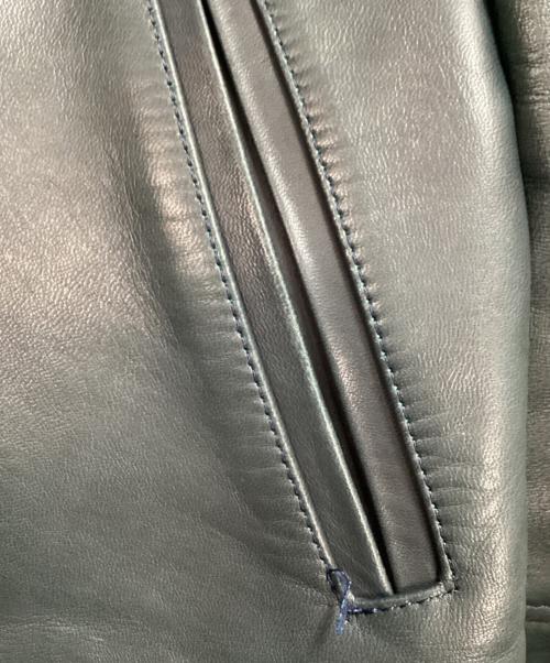 Y'2 leather（ワイツーレザー）Y'2 leather (ワイツーレザー) シングルライダースジャケット ブラック サイズ:SIZE38の古着・服飾アイテム