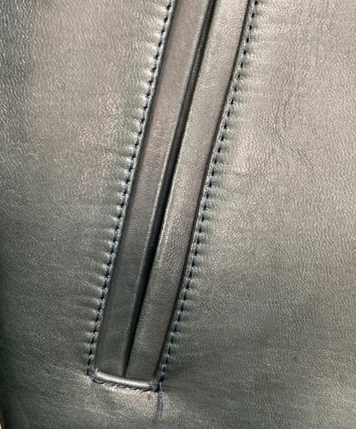 Y'2 leather（ワイツーレザー）Y'2 leather (ワイツーレザー) シングルライダースジャケット ブラック サイズ:SIZE38の古着・服飾アイテム