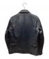 Y'2 leather (ワイツーレザー) シングルライダースジャケット ブラック サイズ:SIZE38：55000円