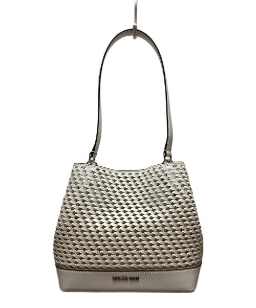 MICHAEL KORS（マイケル・コース）MICHAEL KORS (マイケル・コース) ハンドバッグ ホワイトの古着・服飾アイテム