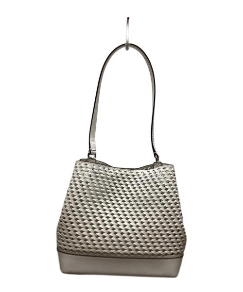 MICHAEL KORS（マイケル・コース）MICHAEL KORS (マイケル・コース) ハンドバッグ ホワイトの古着・服飾アイテム