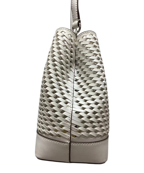 MICHAEL KORS（マイケル・コース）MICHAEL KORS (マイケル・コース) ハンドバッグ ホワイトの古着・服飾アイテム