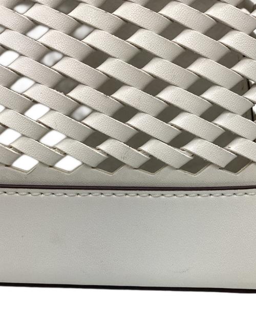 MICHAEL KORS（マイケル・コース）MICHAEL KORS (マイケル・コース) ハンドバッグ ホワイトの古着・服飾アイテム