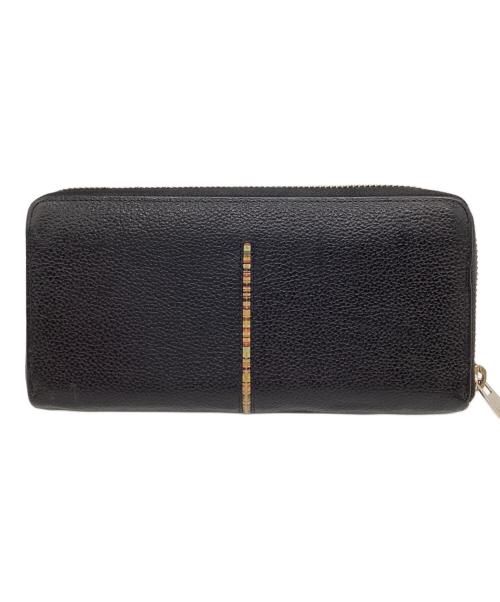 PAUL SMITH（ポールスミス）PAUL SMITH (ポールスミス) 長財布 ブラックの古着・服飾アイテム